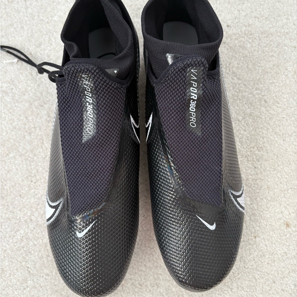New Nike Vapor 13 Pro Black Football Cleats